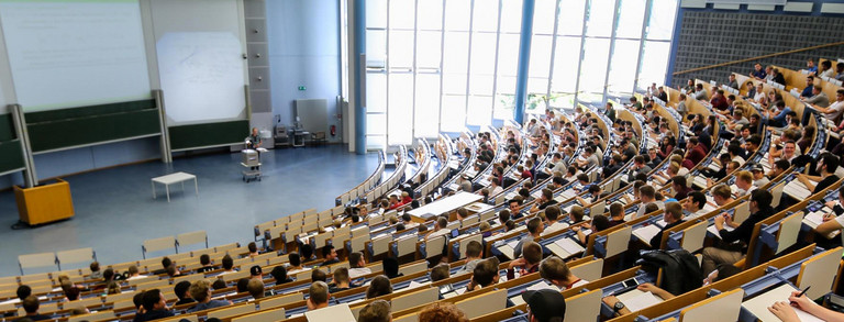 Voll besetzes Audimax Voll besetztes Audimax